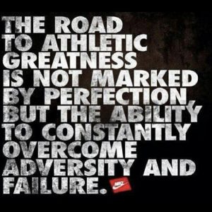 nike quotes - the road to atheletic greatness