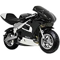 mototec gas pocket bike black