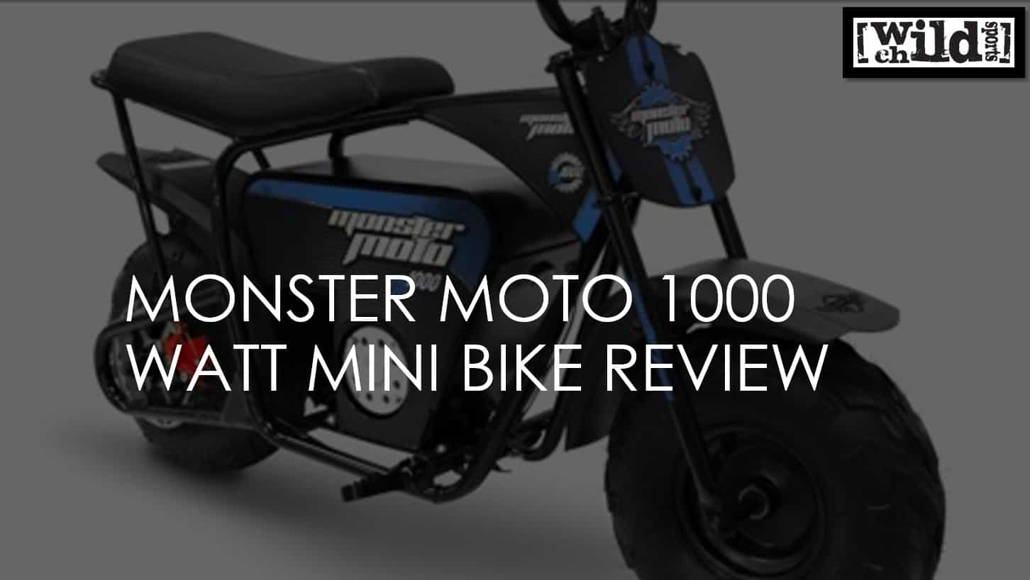 Monster Moto 1000 Watt Electric Mini Bike Wild Child Sports
