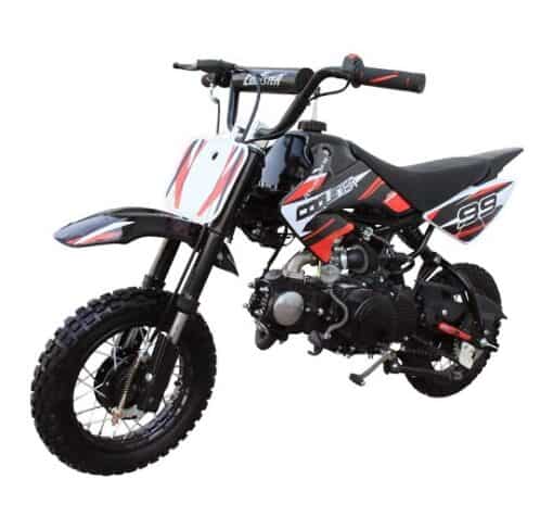 coleman 70cc gas powered dirt bike