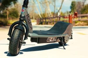 Razor EXR electric scooter - deck and wheels