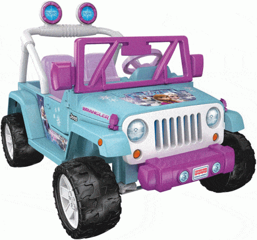 Power wheels disney frozen jeep wrangler