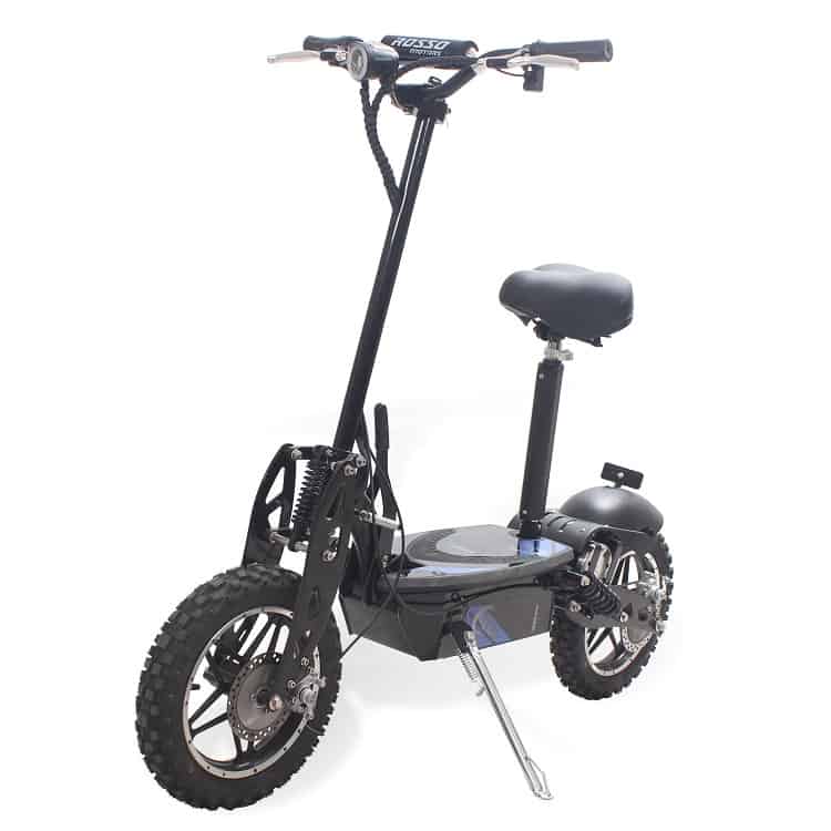 Kids Seated Electric Scooter - Rosso Motors Cobra - Wild Child Sports