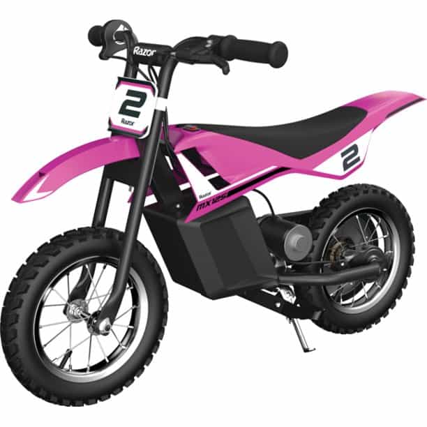pink razor dirt bike