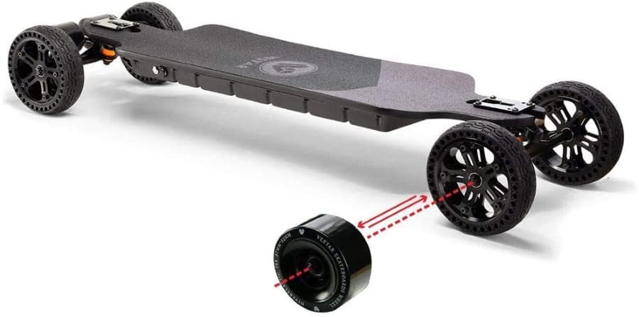 Vestar Black Hawk All Terrain Electric Skateboard Review - Wild Child ...