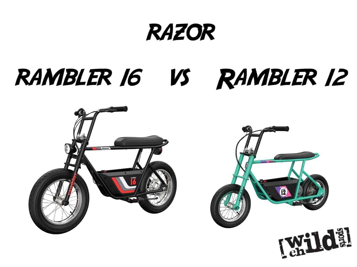 Razor Rambler 16 vs Rambler 12