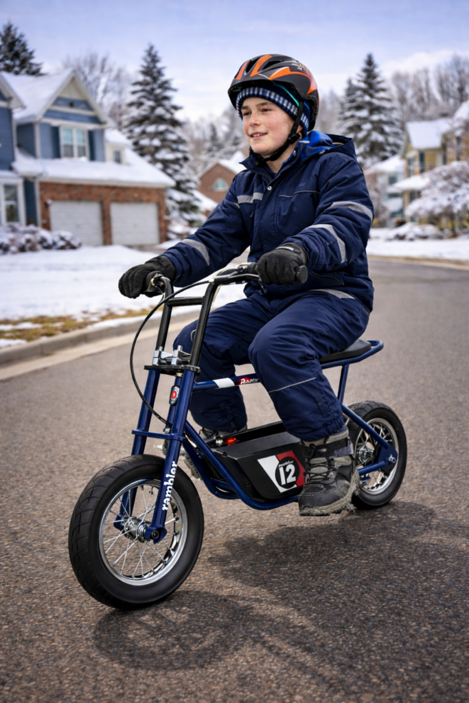 Custom Razor Rambler 12 Check Out the Razor Rambler 12 Electric Retro Mini Bike